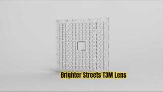 SMD3030 LED স্ট্রিট লাইট লেন্স T3M