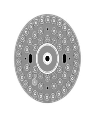 SMD 2835 3030 সার্কুলার LED মডিউল, 170 ডিগ্রি সিলিং লাইট লেন্স কভার