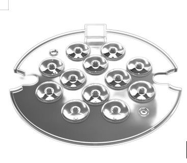ROHS 12 ইন 1 PCB LED মডিউল গোলাকার আবহাওয়া প্রতিরোধী পিসি উপাদান