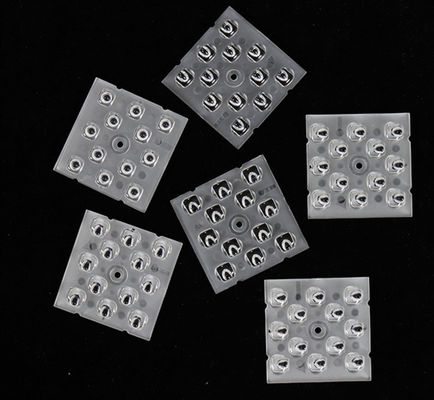 ১২ইঞ্চি ১ উচ্চ ক্ষমতা ৫০x৫০মিমি মাল্টি লেন্স অ্যারে অপটিক্যাল এলইডি লেন্স এলইডি স্ট্রিট লাইটের জন্য