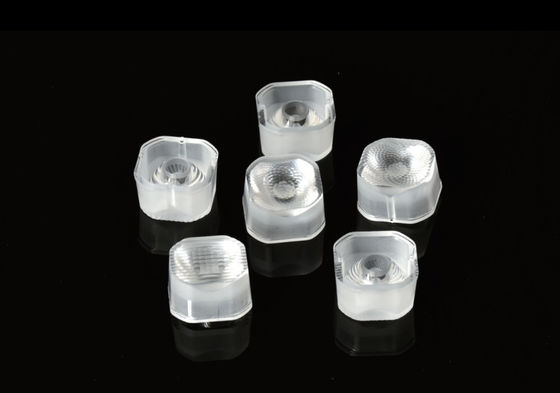 3030 3535 LED চিপ এবং Phi 16 * 16mm আকারের সঙ্গে ওয়াল ওয়াশার আলো জন্য পিসি LED লেন্স