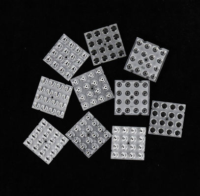 এসএমডি 3030 50x50 মিমি 16in1 15 ডিগ্রি নমনীয় স্প্লাইসিং লেন্স সিরিজ স্ট্রিট এবং এলাকা আলো জন্য