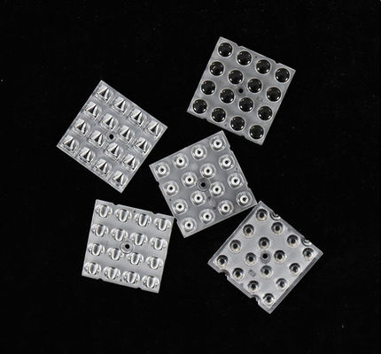 16in1 SMD3030 30x90 ডিগ্রি পোলারাইজড স্টেডিয়াম আলো লেন্স কাস্টমাইজযোগ্য আলো সমাধান OEM