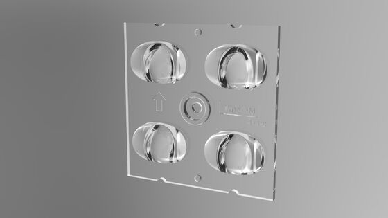 কাস্টমাইজযোগ্য 3030x4 এলইডি চিপস আউটডোর আলো জন্য T2M-বি বিম কোণ সঙ্গে LED হালকা লেন্স