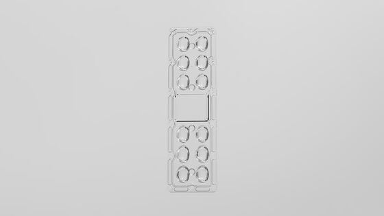 আইপি 66 সুরক্ষিত এলইডি স্ট্রিট লাইট লেন্স 92% দক্ষতা এবং বহিরঙ্গন অ্যাপ্লিকেশনগুলির জন্য অসমত আলো বিতরণ